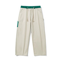 Mint Canvas Cargo Trouser