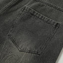 Anime Washed Denim Shorts