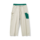 Mint Canvas Cargo Trouser