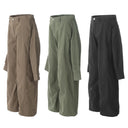 Pantalones holgados con pliegues