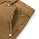 Short en jean avec étoiles