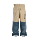 Pantalon cargo en nylon de minuit