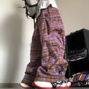 Pantalones de cuero cromado negro