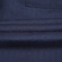 Pantalones de cuero cromado negro