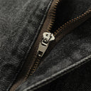 Anime Washed Denim Shorts