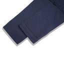 Pantalones de cuero cromado negro