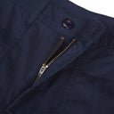 Pantalones de cuero cromado negro