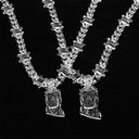 Crystal Clear Jesus Piece