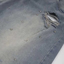 Diamond Studded Shorts