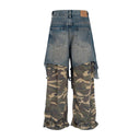 Militia Camouflage Denim Jeans