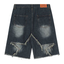 Star Denim Shorts