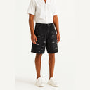 Fracture-Stitch Denim