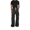Pantalon cargo en nylon de minuit