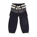 Pantalon cargo en nylon de minuit