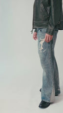 Ash Eyelet Jeans