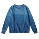 Indigo Dyed Gradient Sweatshirt