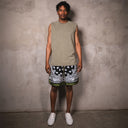 Paisley Print Basketball Shorts