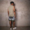 Paisley Print Basketball Shorts