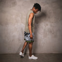 Paisley Print Basketball Shorts