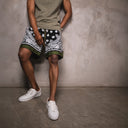 Paisley Print Basketball Shorts