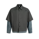 Denim Shadow Shell