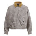 Veste cargo patchwork en jean