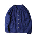 Veste cargo patchwork en jean
