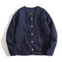 Veste cargo patchwork en jean