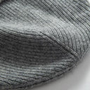 Cashmere Ribbed Beanie