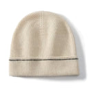 Cashmere Ribbed Beanie