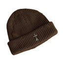 Iron Cross Ribbed Beanie