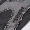 Cross Blade Denim Vest