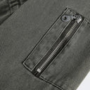 Chaqueta vaquera con parches cargo