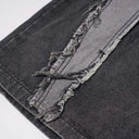 Cross Blade Denim Vest