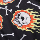 Camisa deshilachada con cuadros degradados
