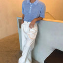 Marina Open Weave Knit Shirt