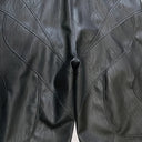 Leather Paneled Shorts