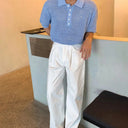 Marina Open Weave Knit Shirt