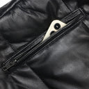 Veste cargo patchwork en jean