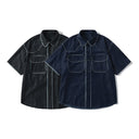 Weld Stitch Denim Shirt