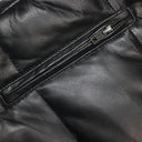 Veste cargo patchwork en jean