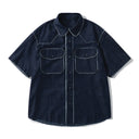 Weld Stitch Denim Shirt
