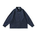 Veste cargo patchwork en jean