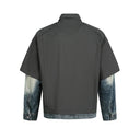 Denim Shadow Shell