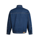 Veste cargo patchwork en jean