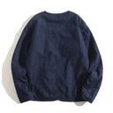 Veste cargo patchwork en jean