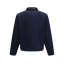 Veste cargo patchwork en jean