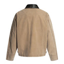 Veste cargo patchwork en jean