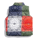 Paisley Puffer Vest