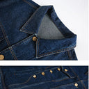 Bleu Travail Moderne Jacket